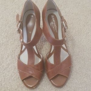 Naturalizer Ultra Comfort Leather Sandals Heels